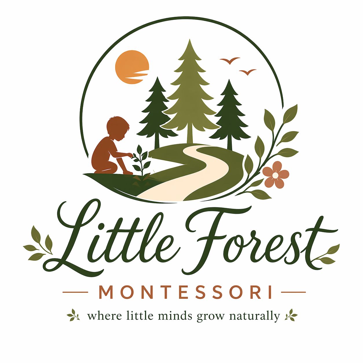 Little Forest Montessori Logo